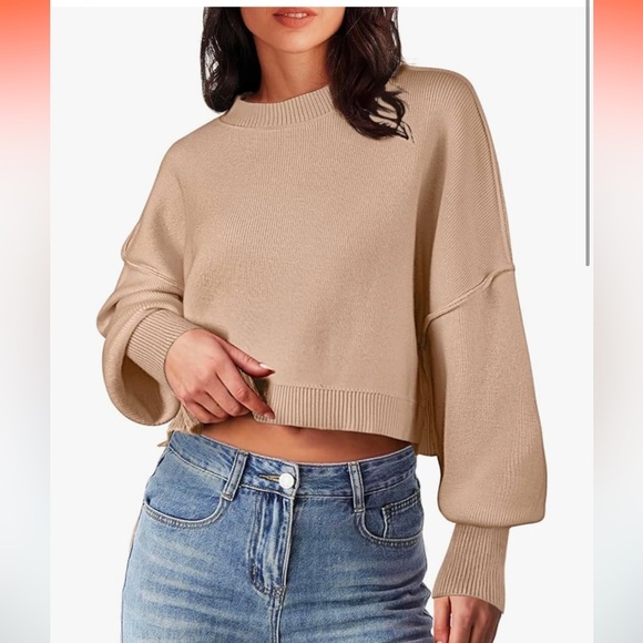 Sweaters - NWT Oversized Knit Pull Over Sweater